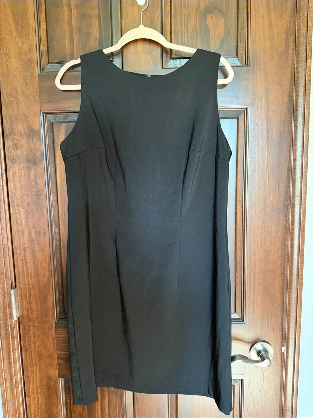 Alyx Black Sleeveless A-Line Midi Dress